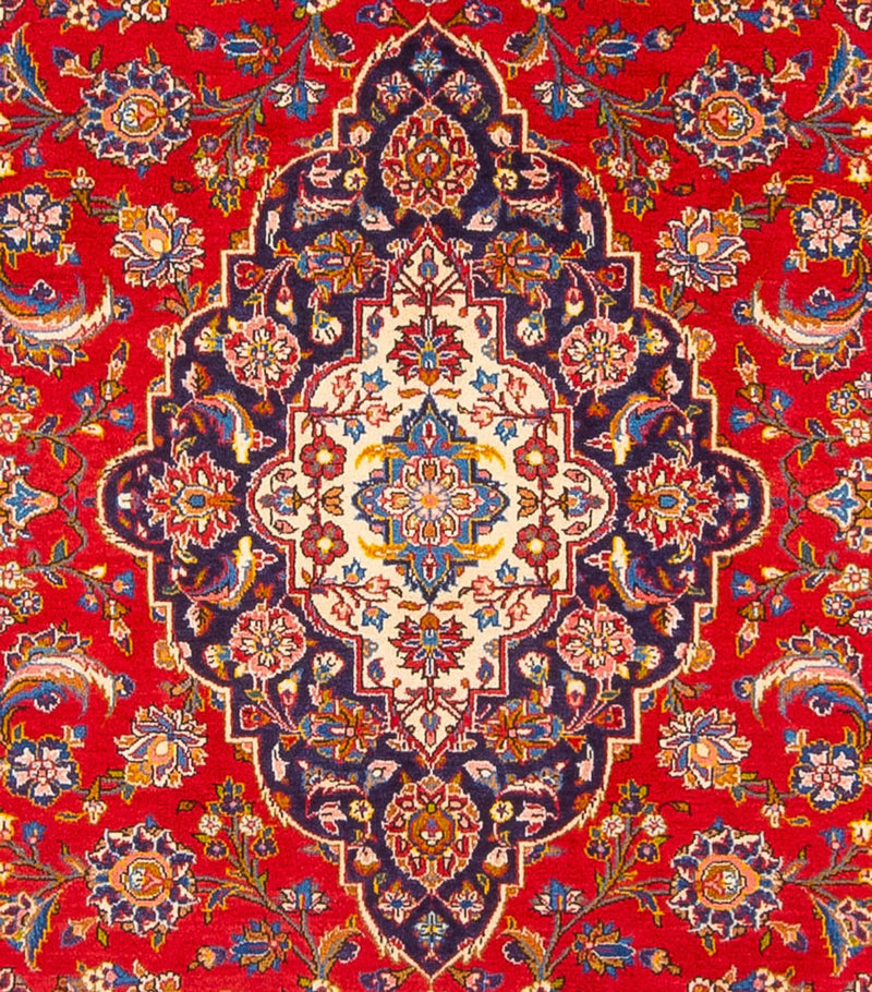 Persisk tæppe - Keshan - 338 x 230 cm - rød