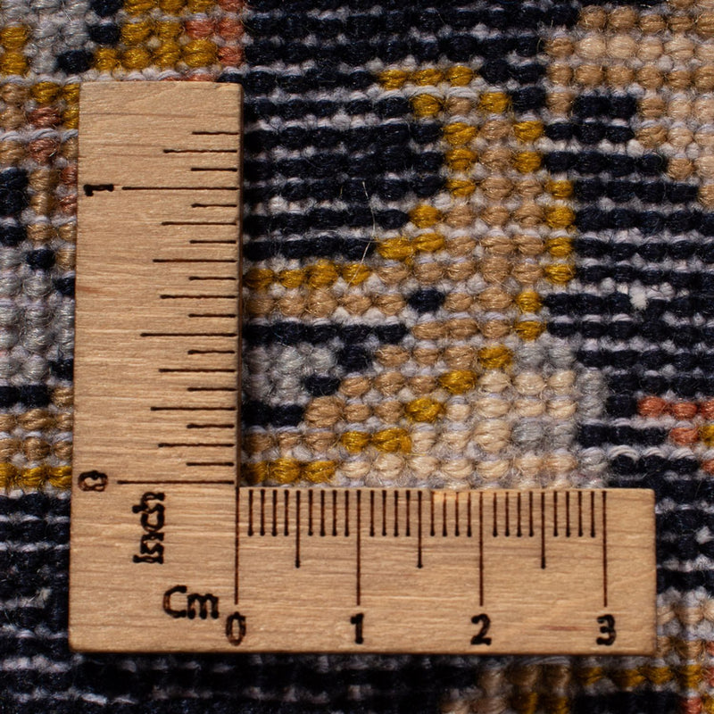 Persisk tæppe - Keshan - 408 x 292 cm - mørkeblå