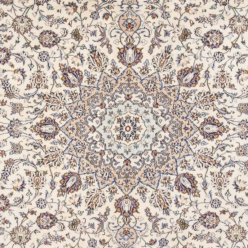 Persisk tæppe - Keshan - 403 x 300 cm - creme