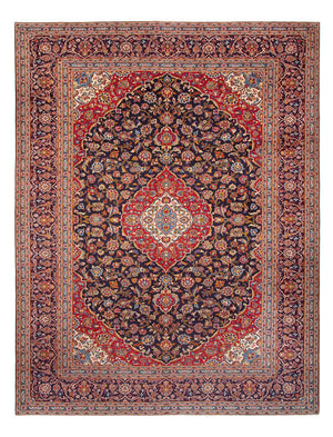 Persisk tæppe - Keshan - 388 x 300 cm - rød