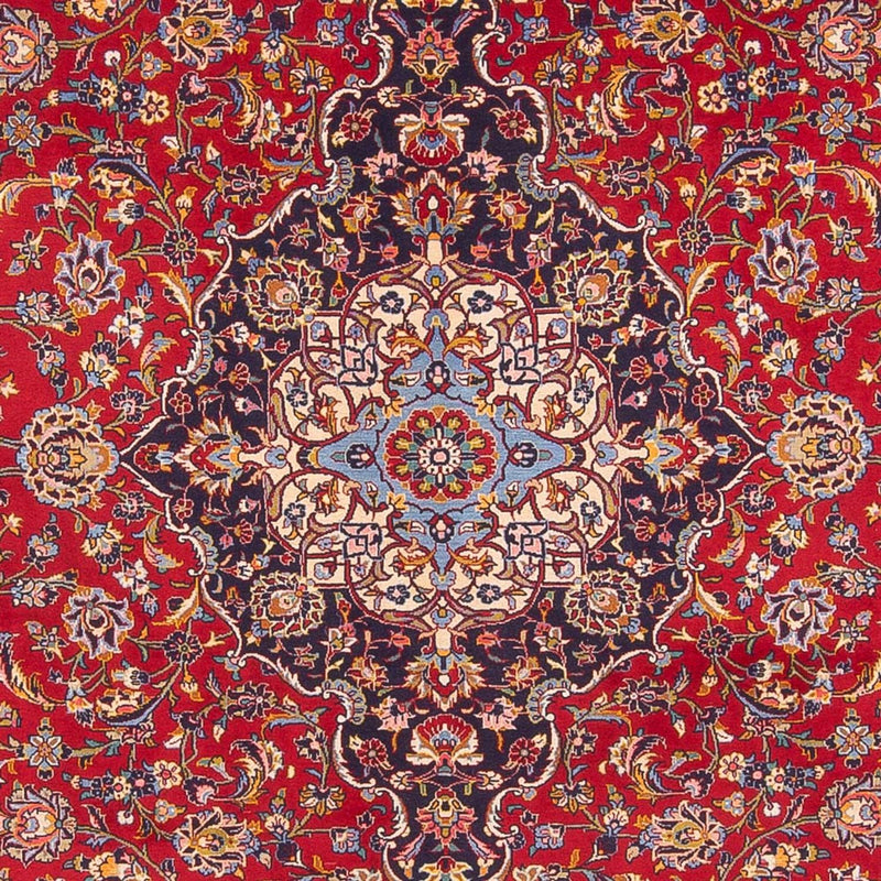 Persisk tæppe - Keshan - 417 x 300 cm - rød