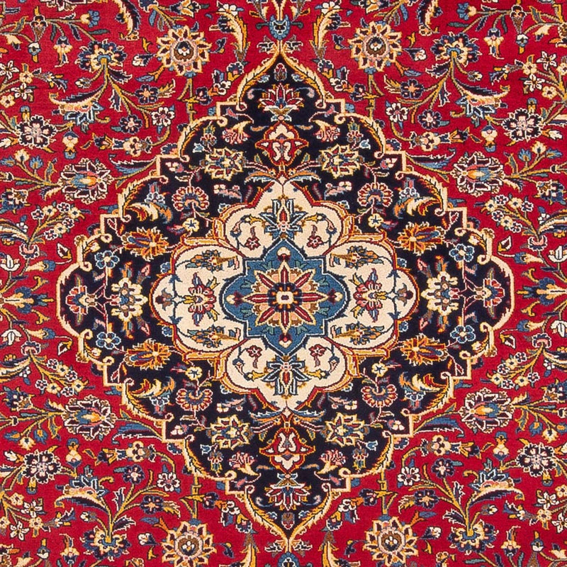 Persisk tæppe - Keshan - 390 x 297 cm - rød