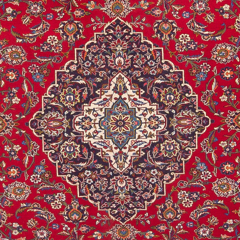 Persisk tæppe - Keshan - 388 x 297 cm - rød