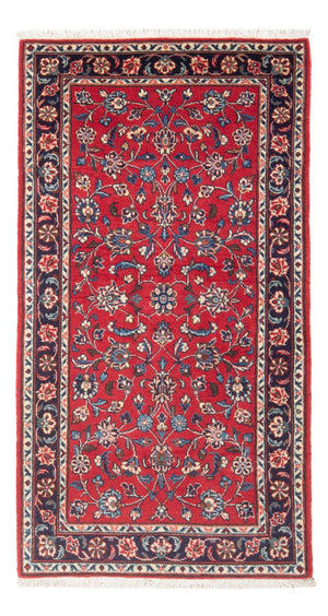 Persisk tæppe - Keshan - 146 x 72 cm - rød