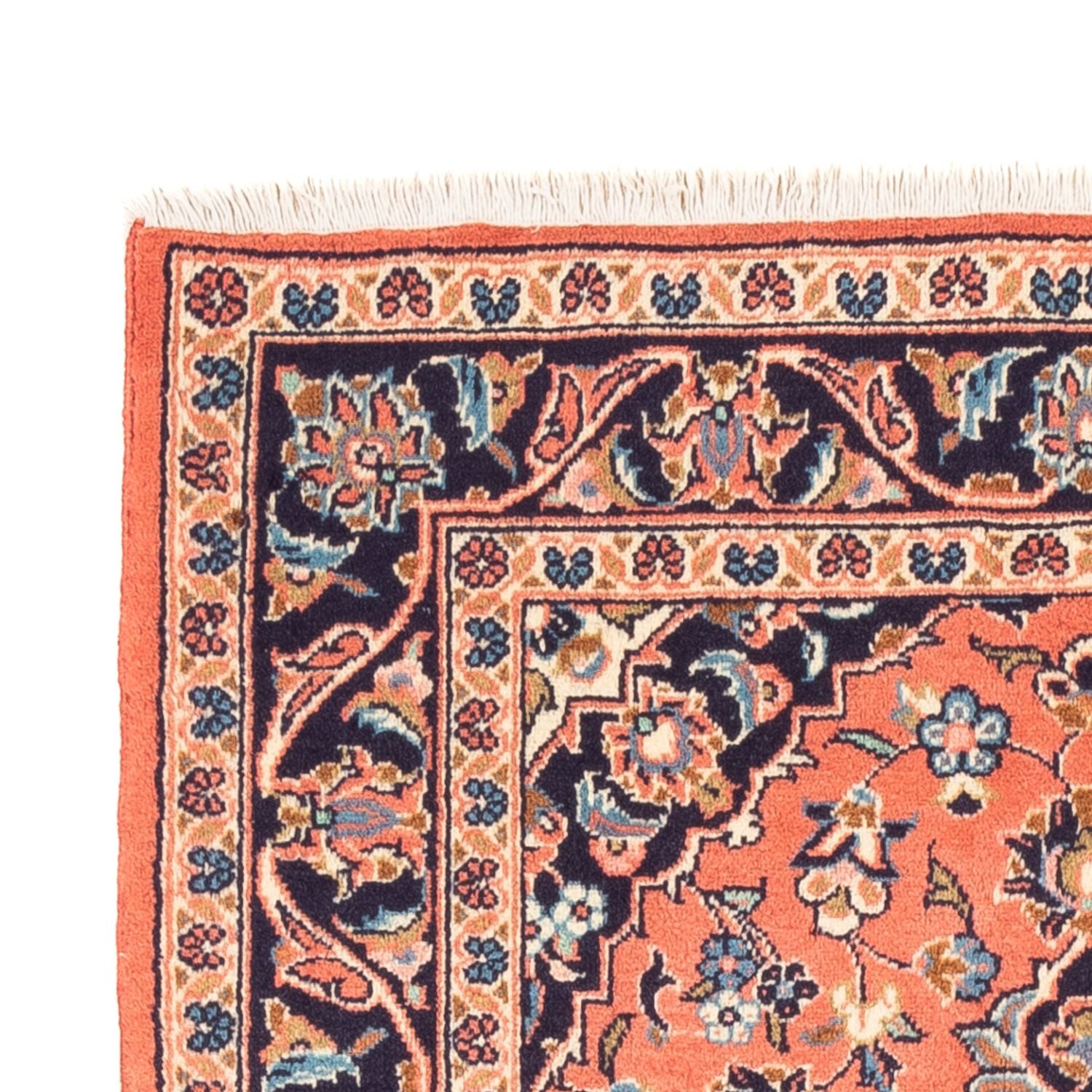Persisk tæppe - Keshan - 150 x 102 cm - orange