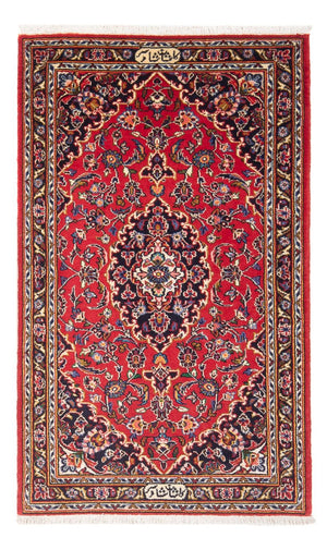 Persisk tæppe - Keshan - 127 x 67 cm - rød