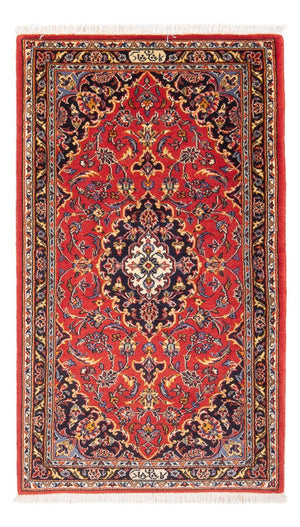 Persisk tæppe - Keshan - 127 x 65 cm - rød