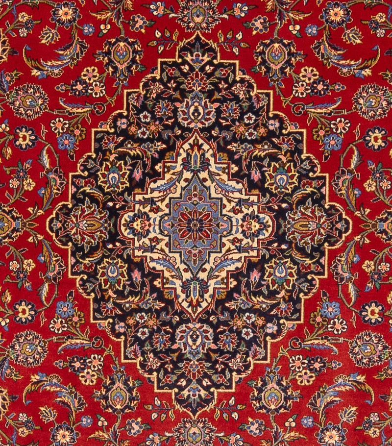 Persisk tæppe - Keshan - 336 x 234 cm - rød