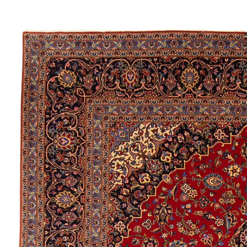 Persisk tæppe - Keshan - 336 x 234 cm - rød