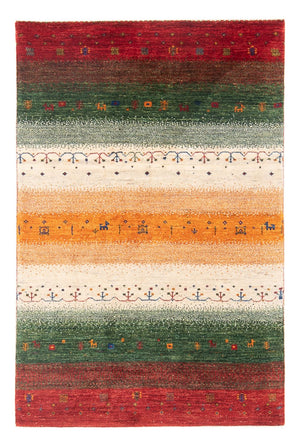 Gabbeh Tæppe - Loribaft Persisk - 131 x 82 cm - flerfarvet