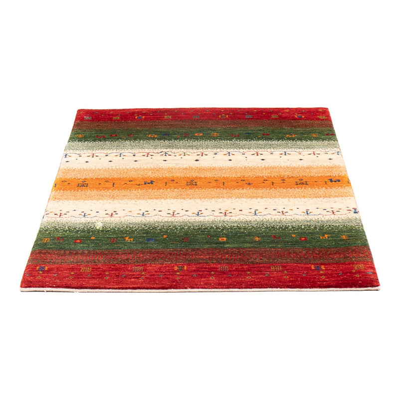Gabbeh Tæppe - Loribaft Persisk - 131 x 82 cm - flerfarvet