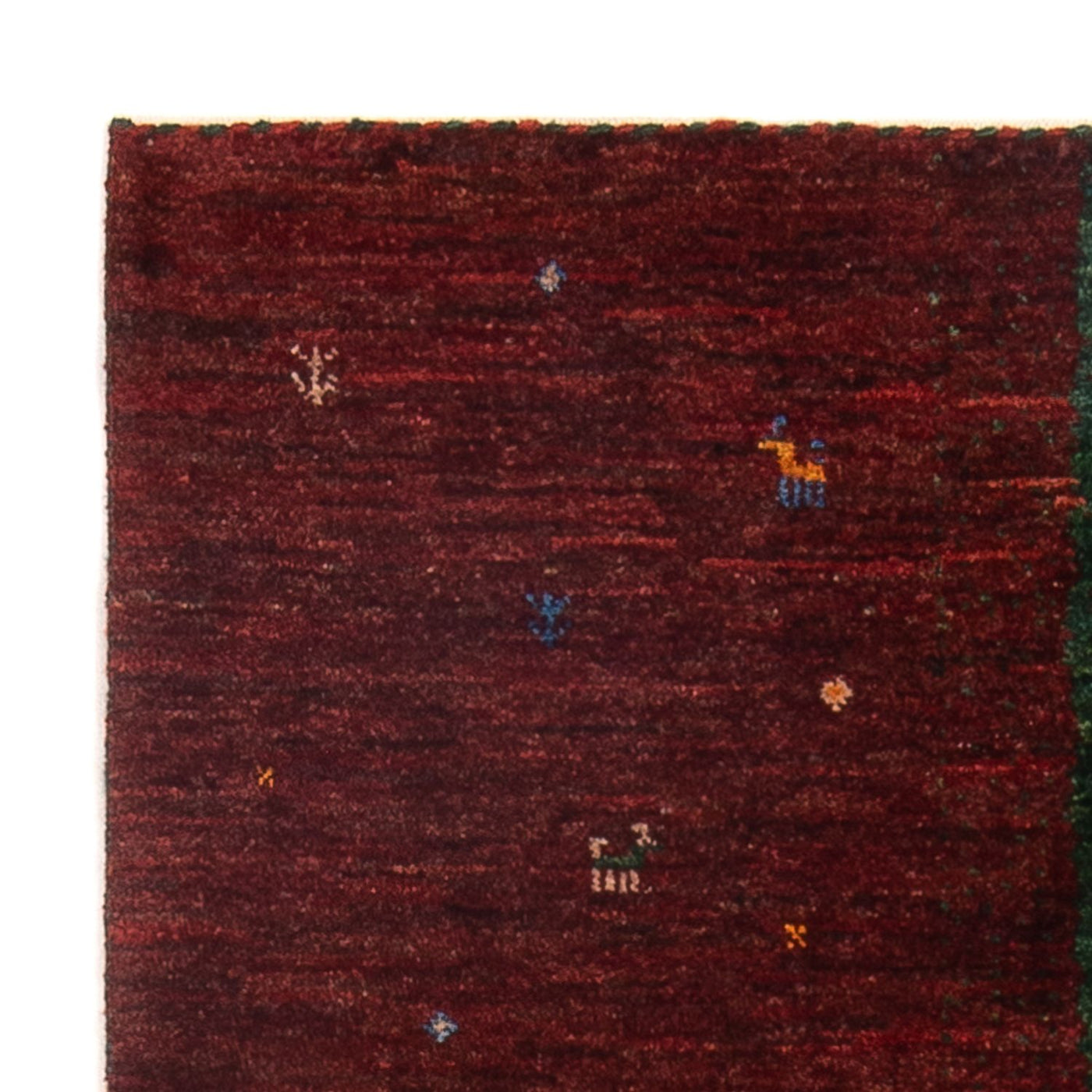 Loribaft Tæppe 126x82cm - Perserteppich Wollteppich