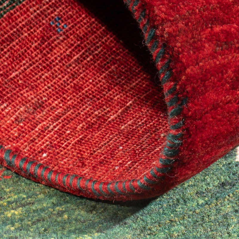 Gabbeh Tæppe - Loribaft Persisk - 126 x 82 cm - flerfarvet