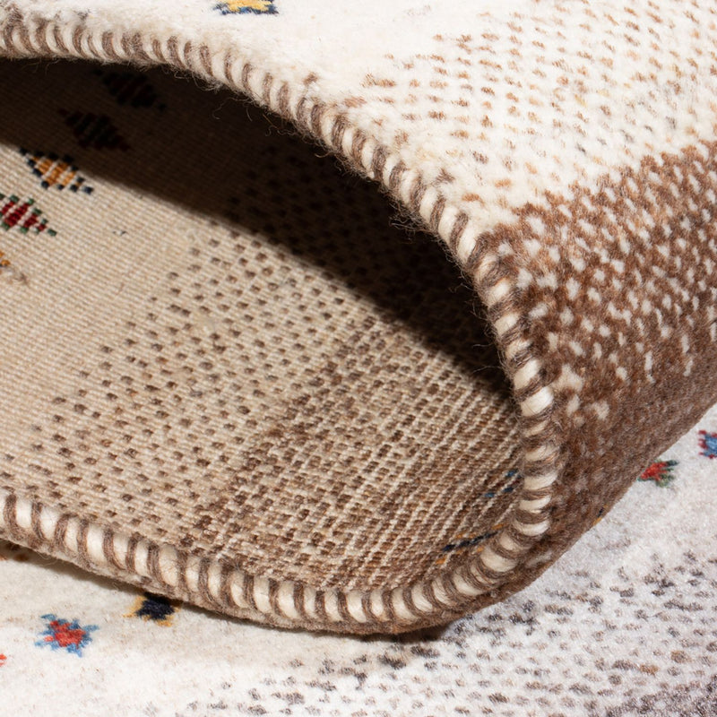 Gabbeh Tæppe - Loribaft Persisk - 127 x 83 cm - flerfarvet