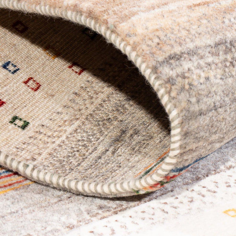 Gabbeh Tæppe - Loribaft Persisk - 142 x 82 cm - flerfarvet