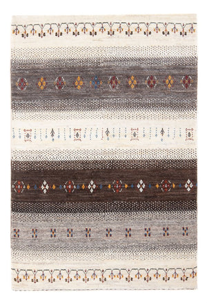 Gabbeh Tæppe - Loribaft Persisk - 124 x 82 cm - flerfarvet