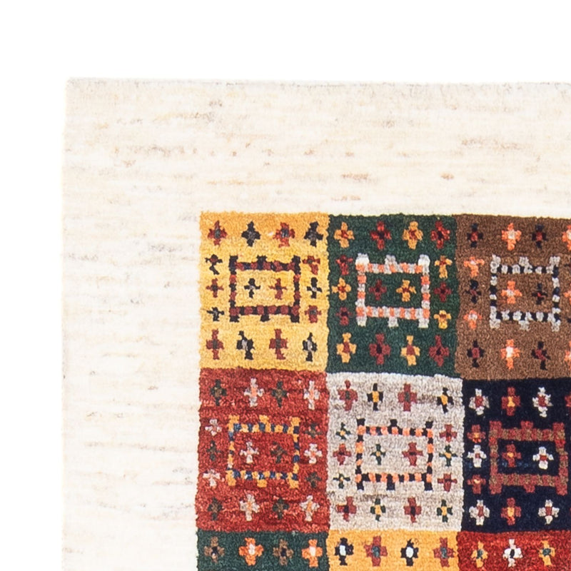 Gabbeh Tæppe - Loribaft Persisk - 136 x 85 cm - flerfarvet