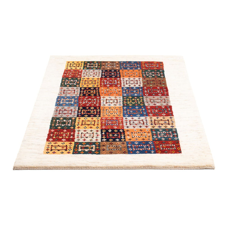 Gabbeh Tæppe - Loribaft Persisk - 136 x 85 cm - flerfarvet