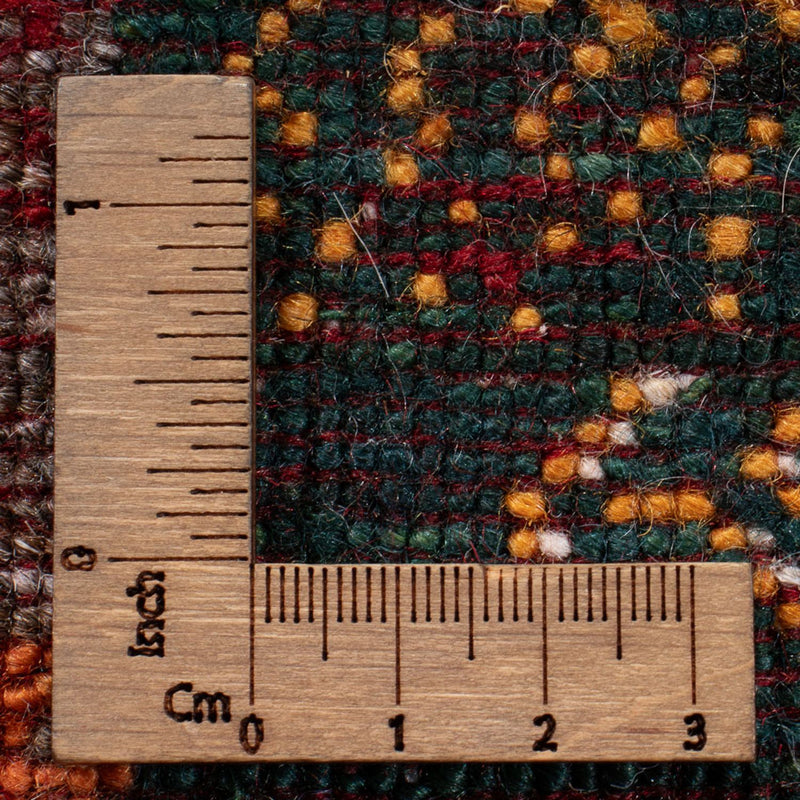 Gabbeh Tæppe - Loribaft Persisk - 129 x 86 cm - flerfarvet