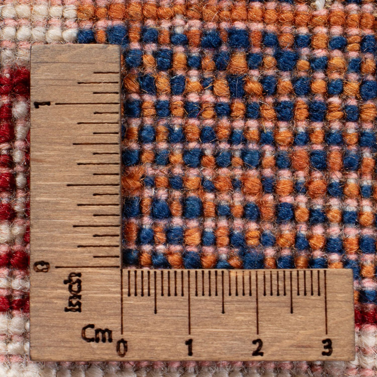 Gabbeh Tæppe - Loribaft Persisk - 126 x 83 cm - flerfarvet