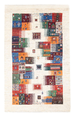 Gabbeh Tæppe - Loribaft Persisk - 136 x 85 cm - flerfarvet