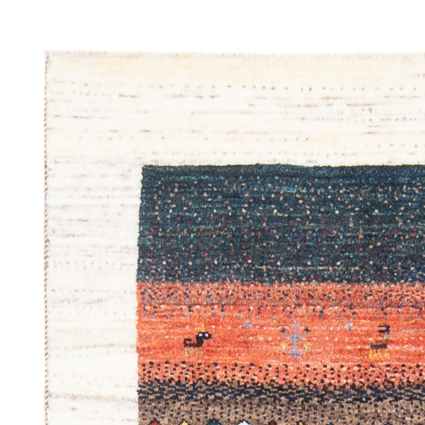 Loribaft Tæppe 130x80cm - Perserteppich Wollteppich