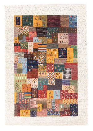 Gabbeh Tæppe - Loribaft Persisk - 134 x 82 cm - flerfarvet