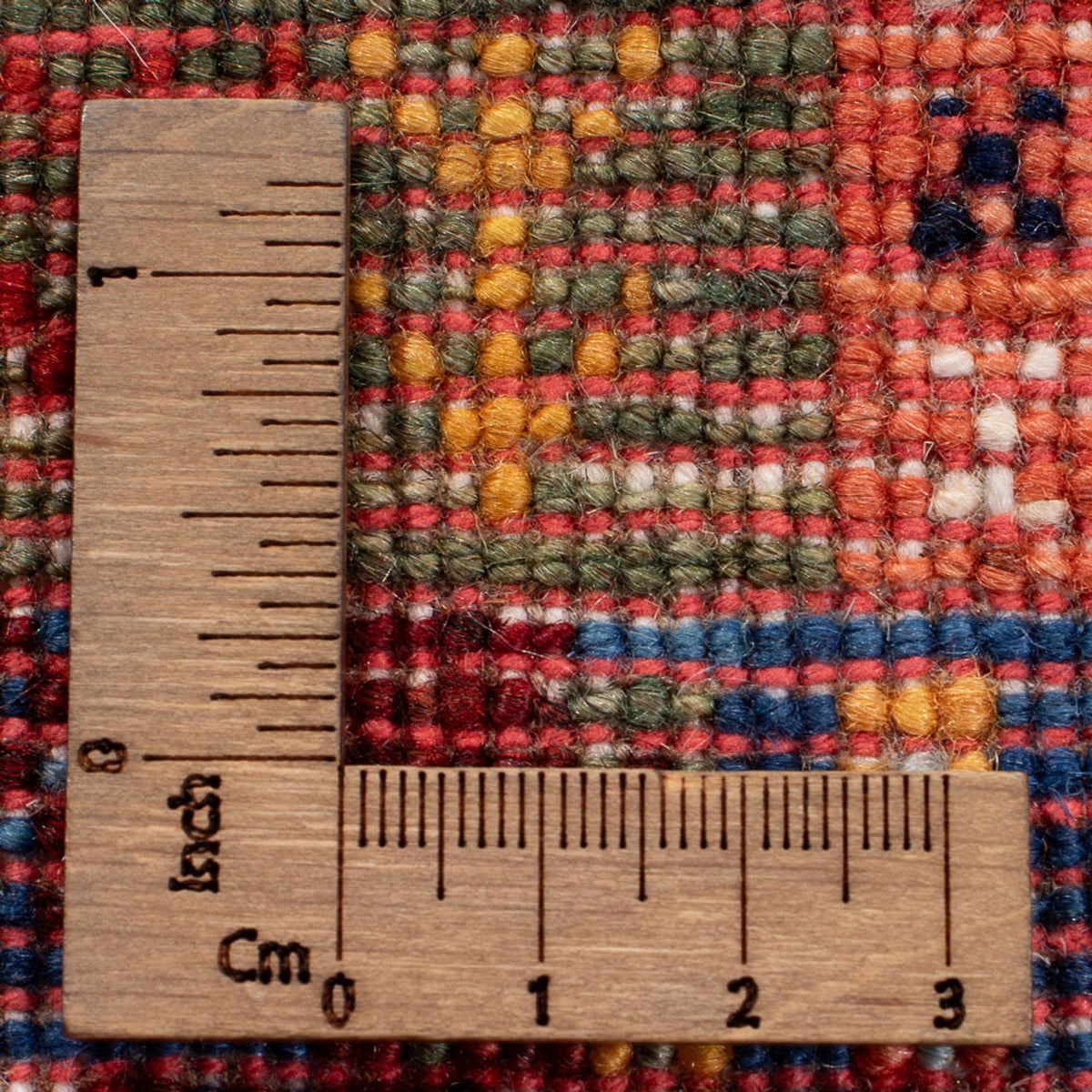 Gabbeh Tæppe - Loribaft Persisk - 134 x 82 cm - flerfarvet