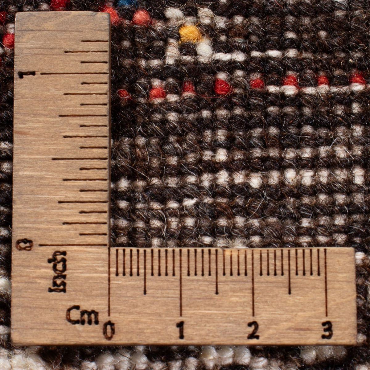 Gabbeh Tæppe - Loribaft Persisk - 125 x 87 cm - flerfarvet