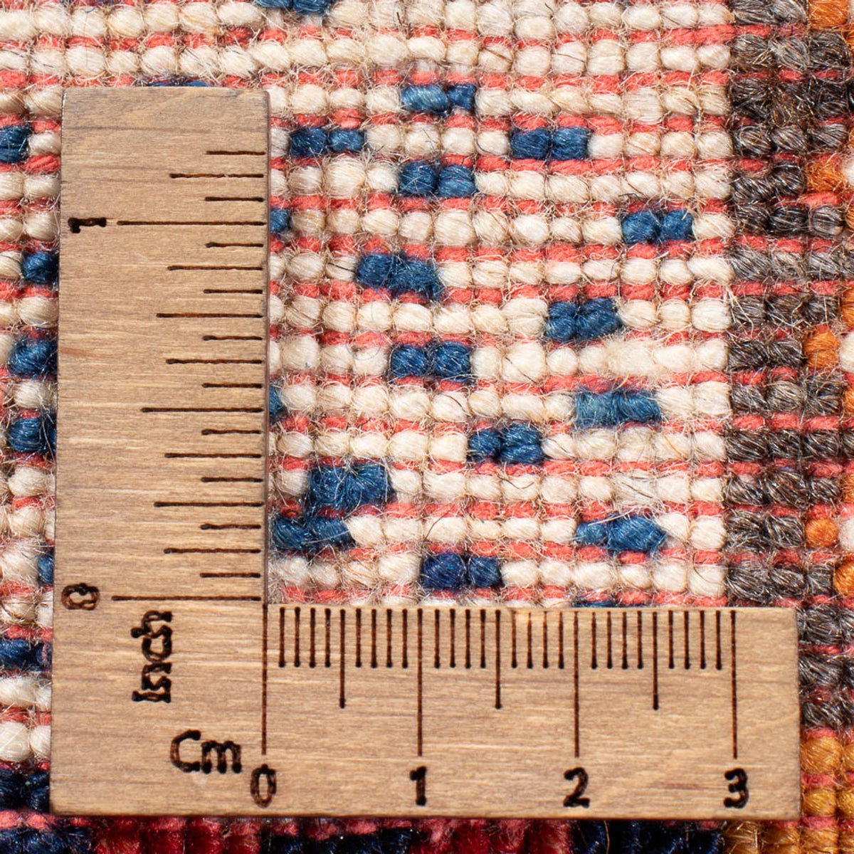 Gabbeh Tæppe - Loribaft Persisk - 129 x 78 cm - flerfarvet