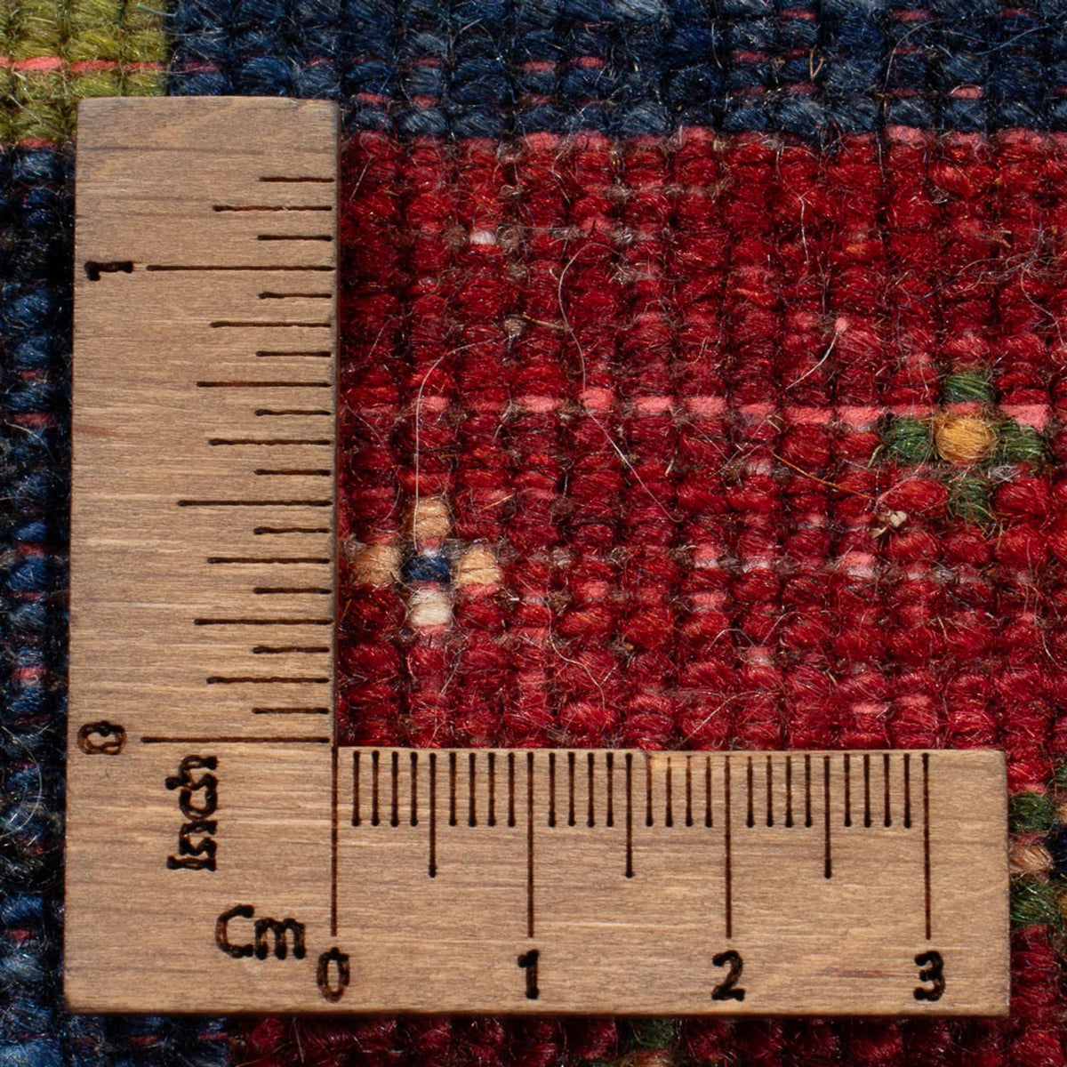 Gabbeh Tæppe - Loribaft Persisk - 131 x 86 cm - flerfarvet