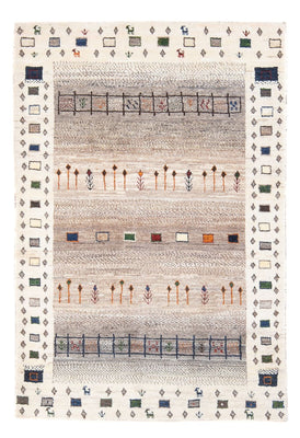 Gabbeh Tæppe - Loribaft Persisk - 134 x 86 cm - flerfarvet