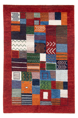 Gabbeh Tæppe - Loribaft Persisk - 138 x 83 cm - flerfarvet
