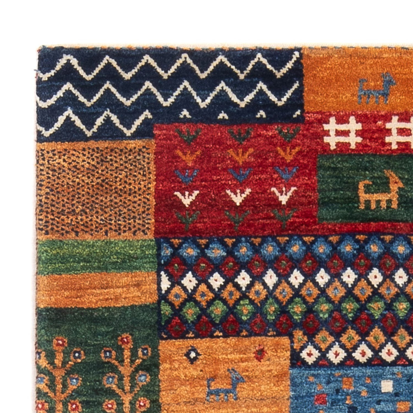 Loribaft Tæppe 130x82cm - Perserteppich Wollteppich