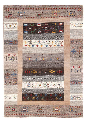 Gabbeh Tæppe - Loribaft Persisk - 127 x 83 cm - flerfarvet