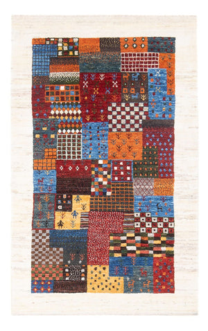 Gabbeh Tæppe - Loribaft Persisk - 135 x 80 cm - flerfarvet