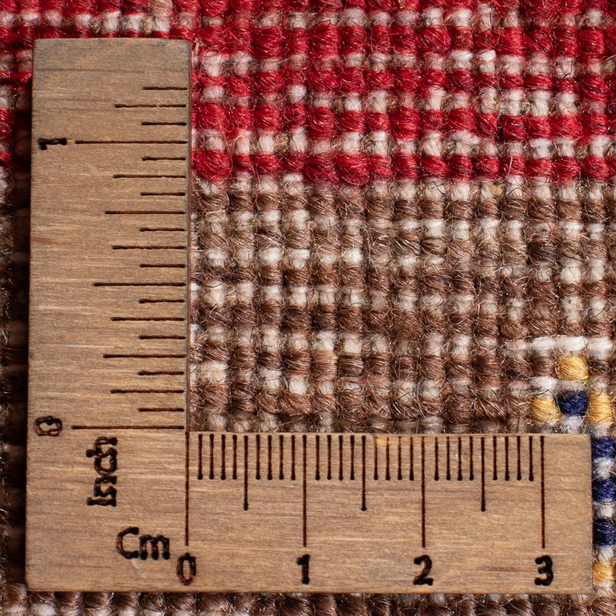 Gabbeh Tæppe - Loribaft Persisk - 122 x 83 cm - flerfarvet