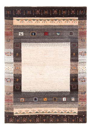 Gabbeh Tæppe - Loribaft Persisk - 121 x 80 cm - flerfarvet