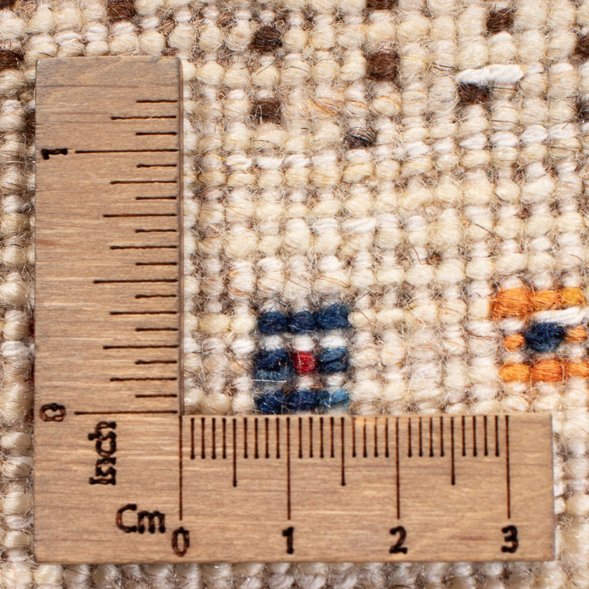 Gabbeh Tæppe - Loribaft Persisk - 123 x 86 cm - flerfarvet