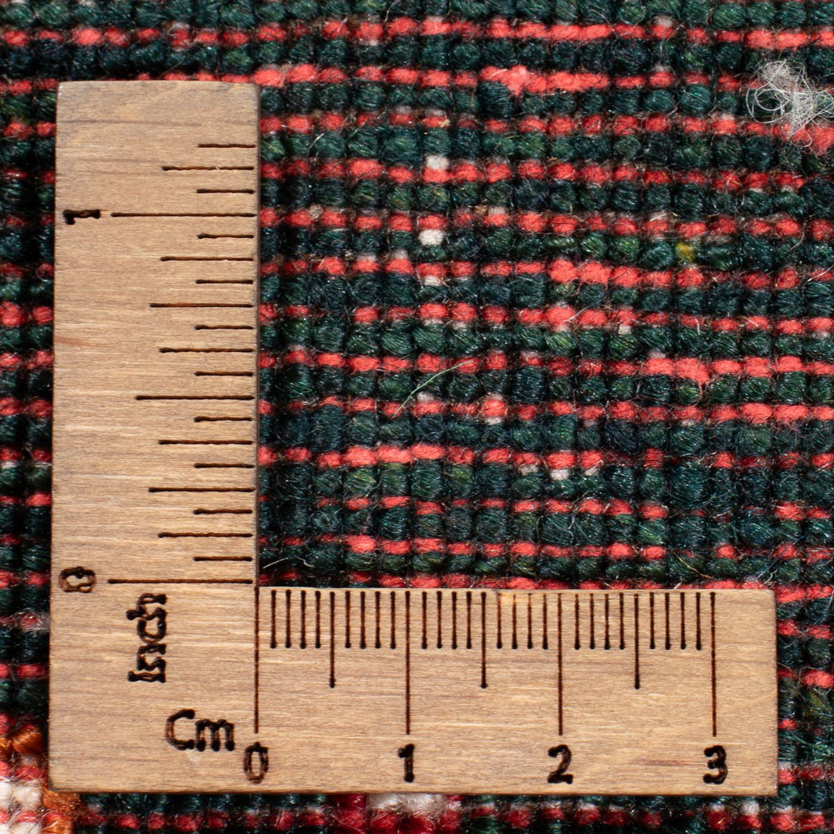 Gabbeh Tæppe - Loribaft Persisk - 136 x 85 cm - mørkegrøn