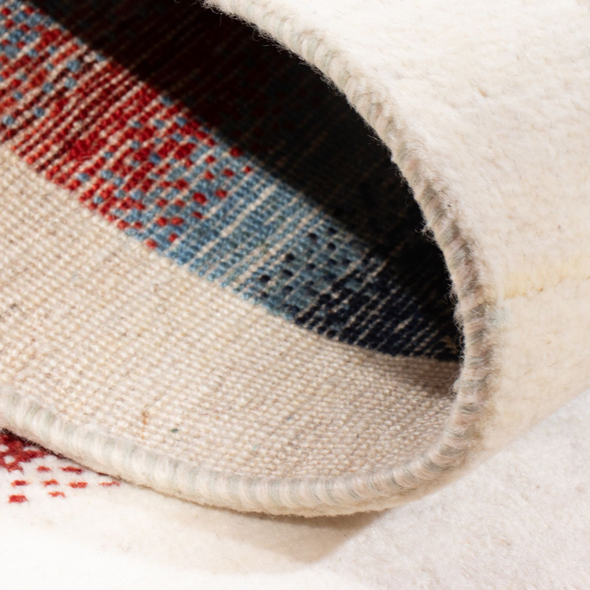 Gabbeh Tæppe - Loribaft Persisk - 120 x 78 cm - flerfarvet