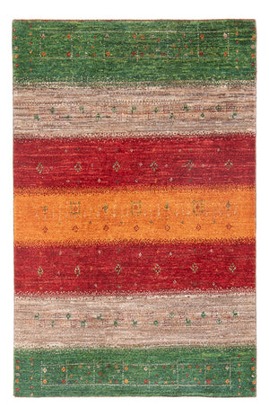 Gabbeh Tæppe - Loribaft Persisk - 135 x 85 cm - flerfarvet