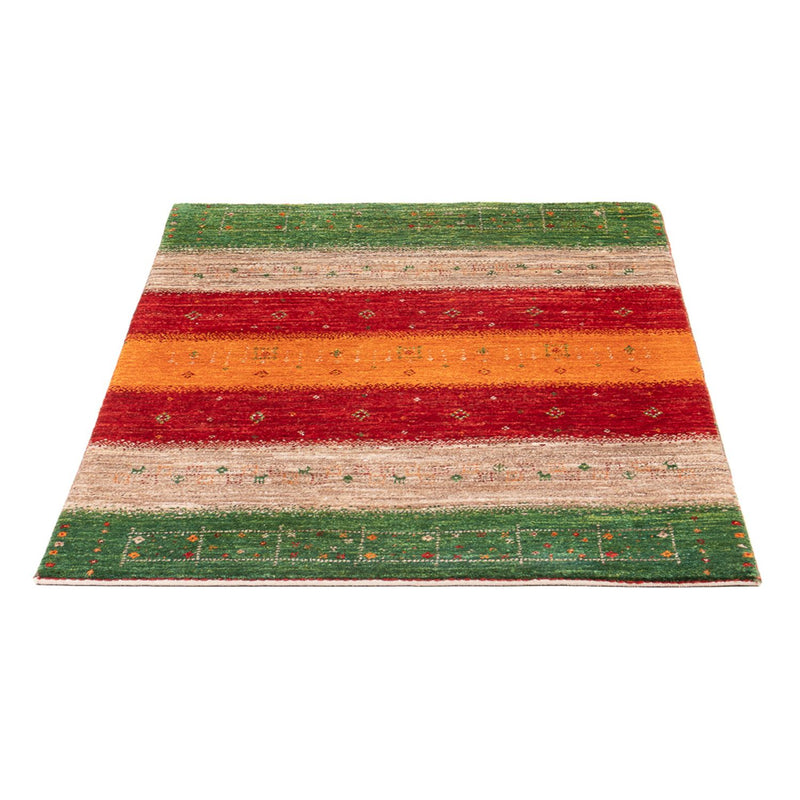 Gabbeh Tæppe - Loribaft Persisk - 135 x 85 cm - flerfarvet
