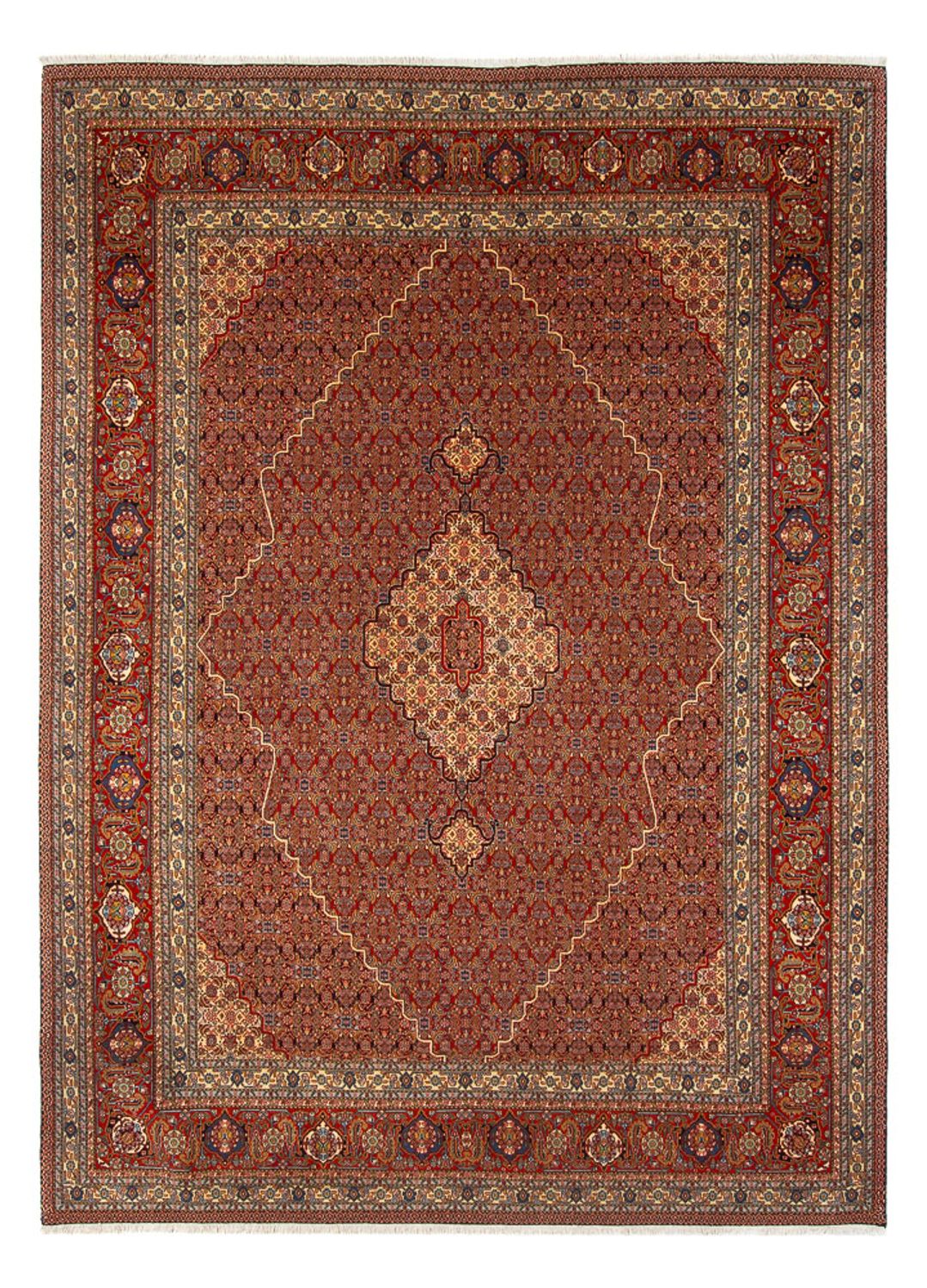 Persisk tæppe - Nomadisk - 358 x 265 cm - rust