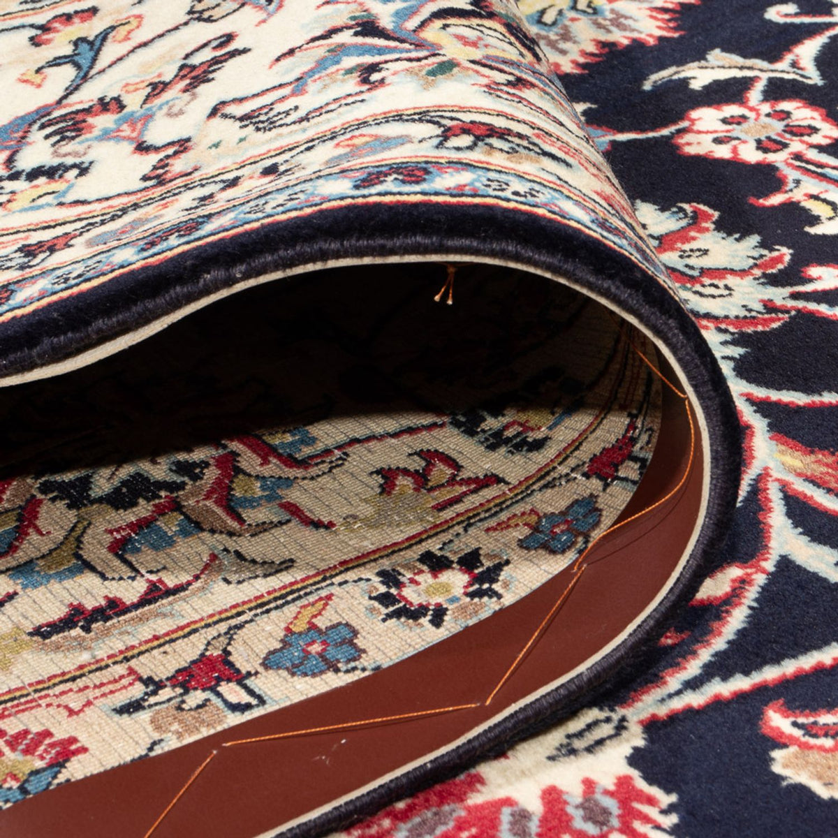 Persisk tæppe - Classic - 340 x 243 cm - mørkeblå