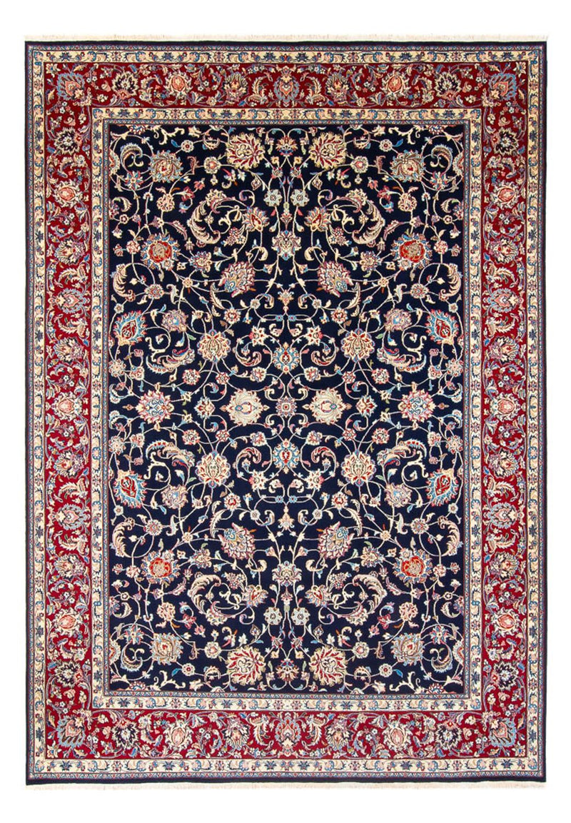 Persisk tæppe - Classic - 348 x 248 cm - mørkeblå