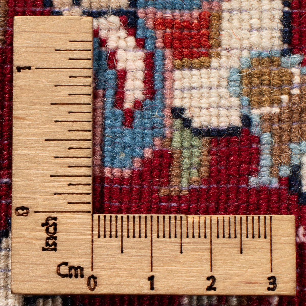 Persisk tæppe - Classic - 348 x 248 cm - mørkeblå