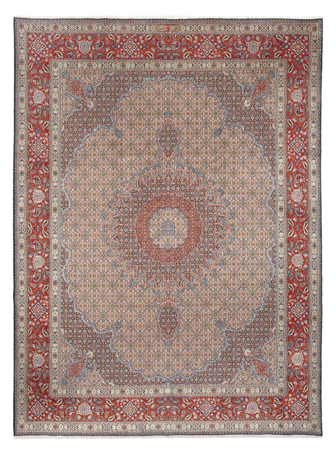 Persisk tæppe - Classic - 345 x 243 cm - lys brun