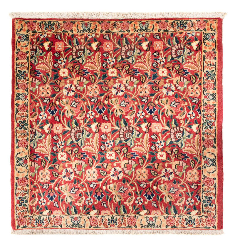 Persisk tæppe - Nomadisk - 84 x 84 cm - rød