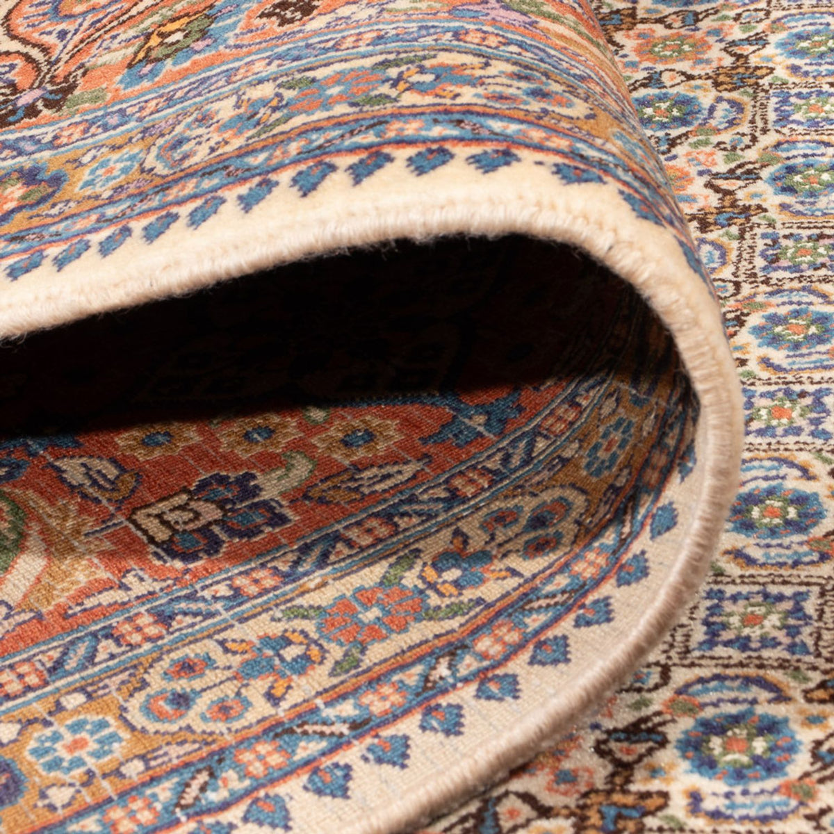 Persisk tæppe - Classic - 350 x 243 cm - mørk beige